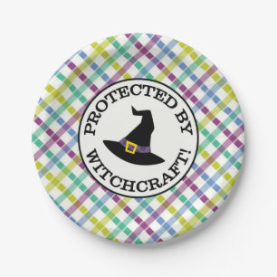BESCHERMD DOOR WITCHCRAFT! PAPIEREN BORDJE