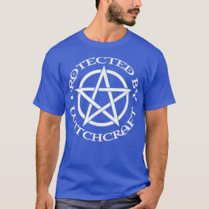 Beschermd door Witchcraft Wiccan Pagan Halloween C T-shirt