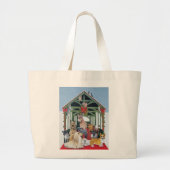 Beschermd Grote Tote Bag (Voorkant)