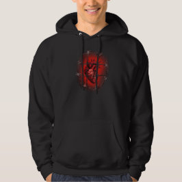 Beschermd hart hoodie