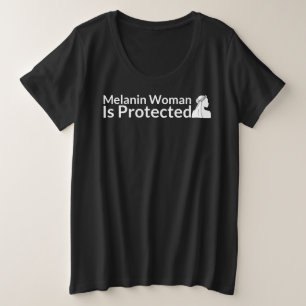 Beschermd (kies je maat) grote maat t-shirt