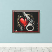 "Beschermde liefde" Canvas Afdruk (Insitu (Houten vloer))