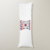 Beschermen hebben een massa die ik niet eens wist. lichaamskussen (Voorkant Verticaal)