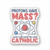 Beschermen hebben een massa die ik niet eens wist. sticker (Voorkant)