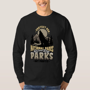 Beschermen Nationale Parken Verdedigen Doge Parks T-shirt