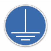 Beschermend label op aarde (Voorkant)