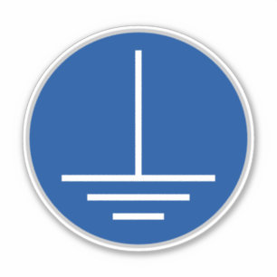 Beschermend label op aarde