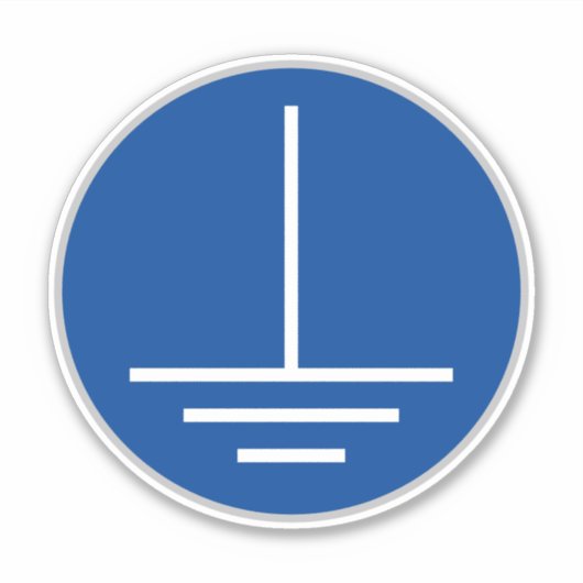 Beschermend label op aarde (Voorkant)