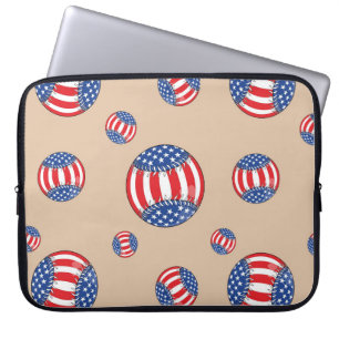 Beschermend & Stijlvol Hoesje voor Baseball Fans Laptop Sleeve