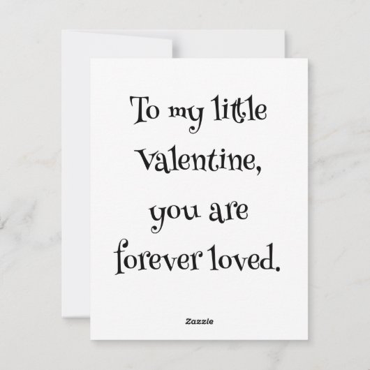 Beschermende Black Cats Valentijn's Day Kaart (Achterkant)