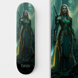 Beschermende Elf van het Betoverde Rijk Persoonlijk Skateboard
