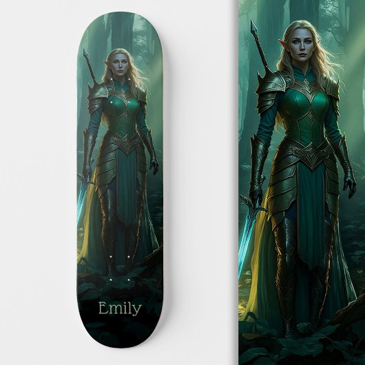 Beschermende Elf van het Betoverde Rijk Persoonlijk Skateboard