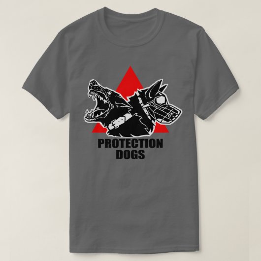 Beschermende honden IPO Mondioring K9 T-shirt (Design voorkant)