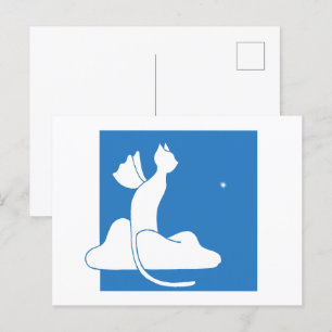 Beschermende Kat Briefkaart