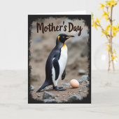 Beschermende Moeder Vogel Kaart (Gele Bloem)