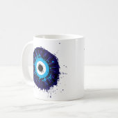 🧿 Beschermende Mok tegen het Boze Oog (Voorkant links)