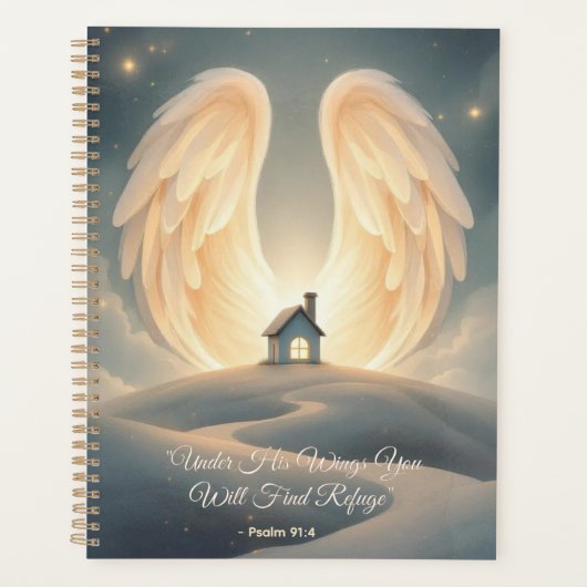 Beschermende Vleugels - Christelijk Gebed & Hoop Planner (Voorkant)