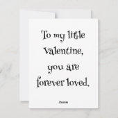 Beschermende Zwarte Katten Valentijnsdag Kaart (Achterkant)