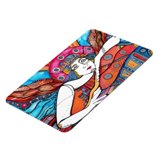 Beschermengel - Achaiah Magneet (Linkerzijde)