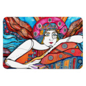 Beschermengel - Achaiah Magneet (Horizontaal)