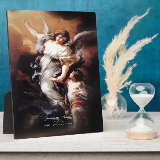 Beschermengel Angele Dei Fotoplaat (Zijkant)