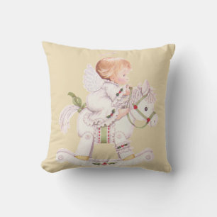 Beschermengel Baby Schommelend Paard Kussen Elke K
