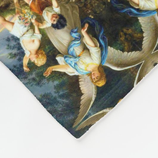 BESCHERMENGEL Bernhard Plockhorst 1886 Fleece Bla (Hoek)