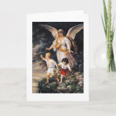 BESCHERMENGEL Bernhard Plockhorst 1886 Kaart (Voorkant)