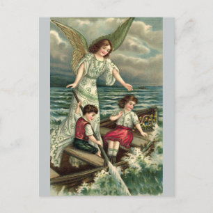 Beschermengel Briefkaart