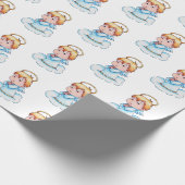 Beschermengel Cadeaupapier (Hoek)