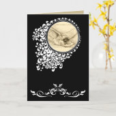 beschermengel | condoleren en medeleven kaart (Gele Bloem)