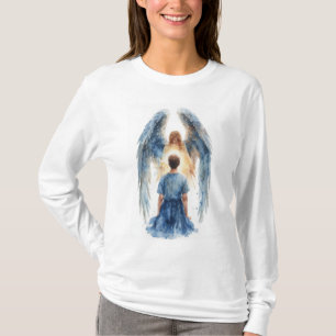 Beschermengel Dames T-shirt met lange mouwen