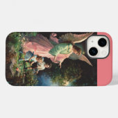 Beschermengel die kinderen beschermt bij een riche Case-Mate iPhone case (Achterkant (horizontaal))