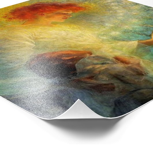 “Beschermengel” door Franz Dvorak Foto Afdruk (Hoek)