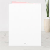 Beschermengel en kind die samen bidden kaart (Achterkant)