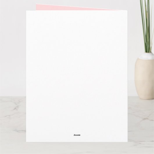 Beschermengel en kind die samen bidden kaart (Achterkant)