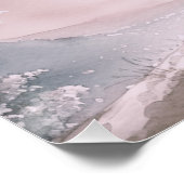 Beschermengel en kind samen bidden perfect poster (Hoek)