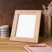 Beschermengel gepersonaliseerd in liefdevolle heri gegraveerde lijstjes (Links)