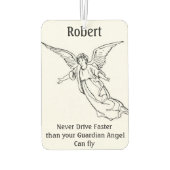 Beschermengel gepersonaliseerde luchtverfrisser (Achterkant)