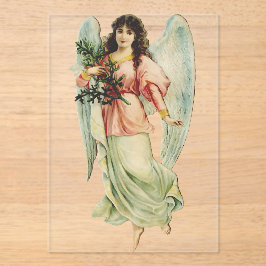 Beschermengel Goddelijke Waakzaamheid & Genade Kun Acryl Uitnodigingen