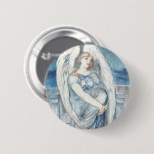 Beschermengel In de Hebreeuwse Bijbel Ronde Button 5,7 Cm (Voorkant /achterkant)