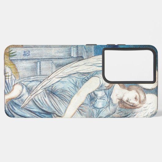 Beschermengel in de Hebreeuwse Bijbel Samsung Galaxy Hoesje (Linkerkant)