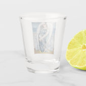 Beschermengel in de Hebreeuwse Bijbel Shot Glas (Achterkant)