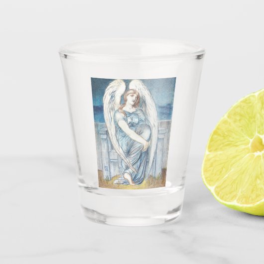 Beschermengel in de Hebreeuwse Bijbel Shot Glas (Voorkant)