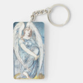 Beschermengel In de Hebreeuwse Bijbel Sleutelhanger (achterkant)