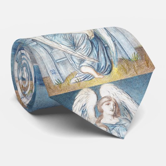 Beschermengel in de Hebreeuwse Bijbel Stropdas (Opgerold)