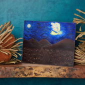 Beschermengel met Baby Schilderkunst Kunstcadeau P Fotoplaat (Zijkant)