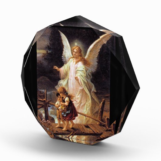 Beschermengel met kinderen fotoblokken (Rechts)