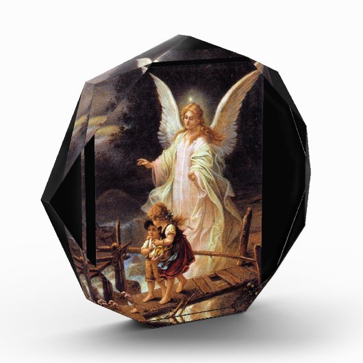 Beschermengel met kinderen fotoblokken (Links)