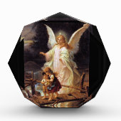 Beschermengel met kinderen fotoblokken (Voorkant)